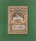2026 Topps Series 1 David Wright Heavy Lumber Autographed Relics (RAW)