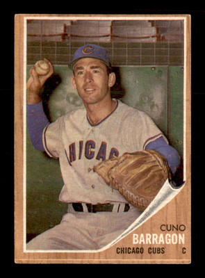 1962 Topps #66 Cuno Barragan RC EX/EX+ X2659764