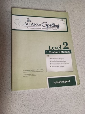 All About Spelling Level 2 Teacher's Manual - Black & White Edition 