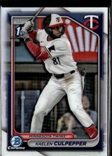 2024 Bowman Draft #BDC-98 Kaelen Culpepper Chrome Refractor