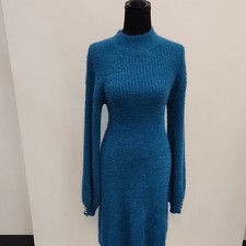 Fashion Nova Teal Long Sleeve Dress size XL