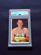 1957 Topps #3 Neil Johnston (RC) Rookie PSA 6