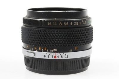 OLYMPUS OM G.Zuiko Auto-S 50mm f/1,4 - SNr: 153597