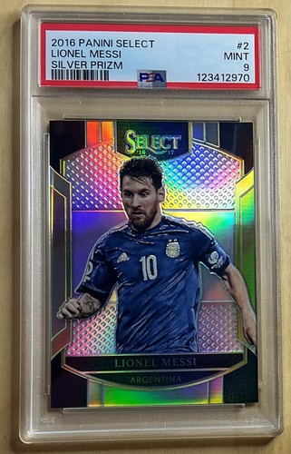 Lionel Messi [Silver Prizm] #2 2016 Panini Select card