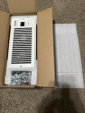 VEVOR Register Booster Fan, Quiet Vent Booster Fan Fits 4” x 10” W/Remote