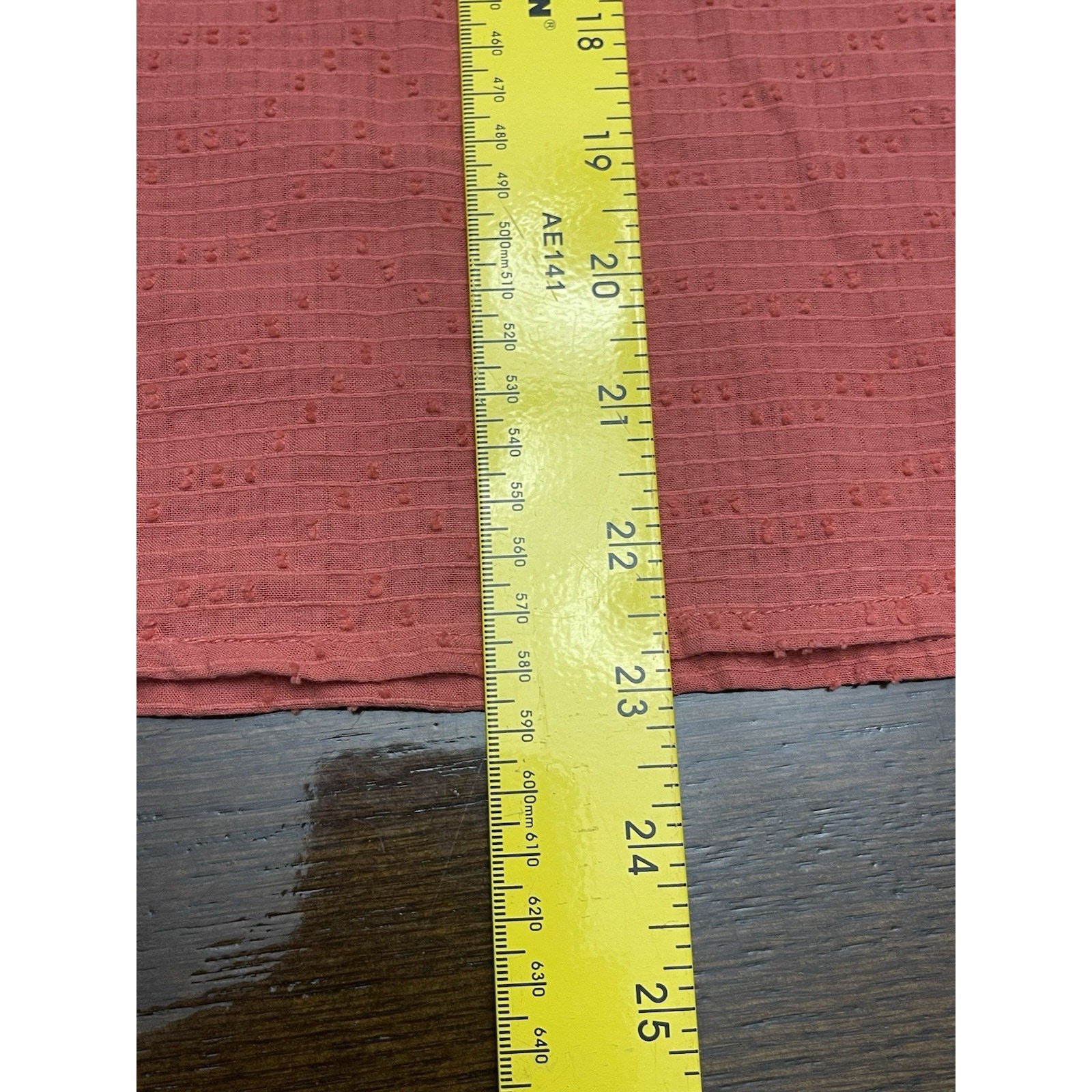 NWT Universal Thread size small orange/red long s… - image 5