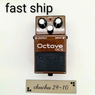 Boss OC-2 Octave Compact Pedaleffector guter Zustand getestet gebraucht aus J...