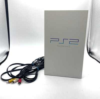 Used PlayStation 2 Racing Pack Ceramic White SCPH-55000GT Console