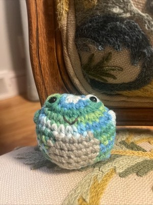Handmade Crochet Frog
