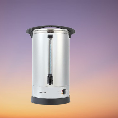 NutriChef 19L Water Boiler Hot Dispenser Stainless Steel Silver