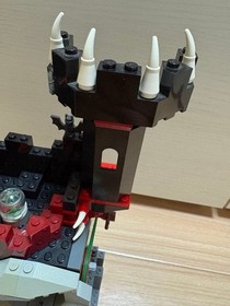 LEGO Castle Fantasy Era Skeleton Tower 7093 In 2007 Used Retired W/Manual As Is