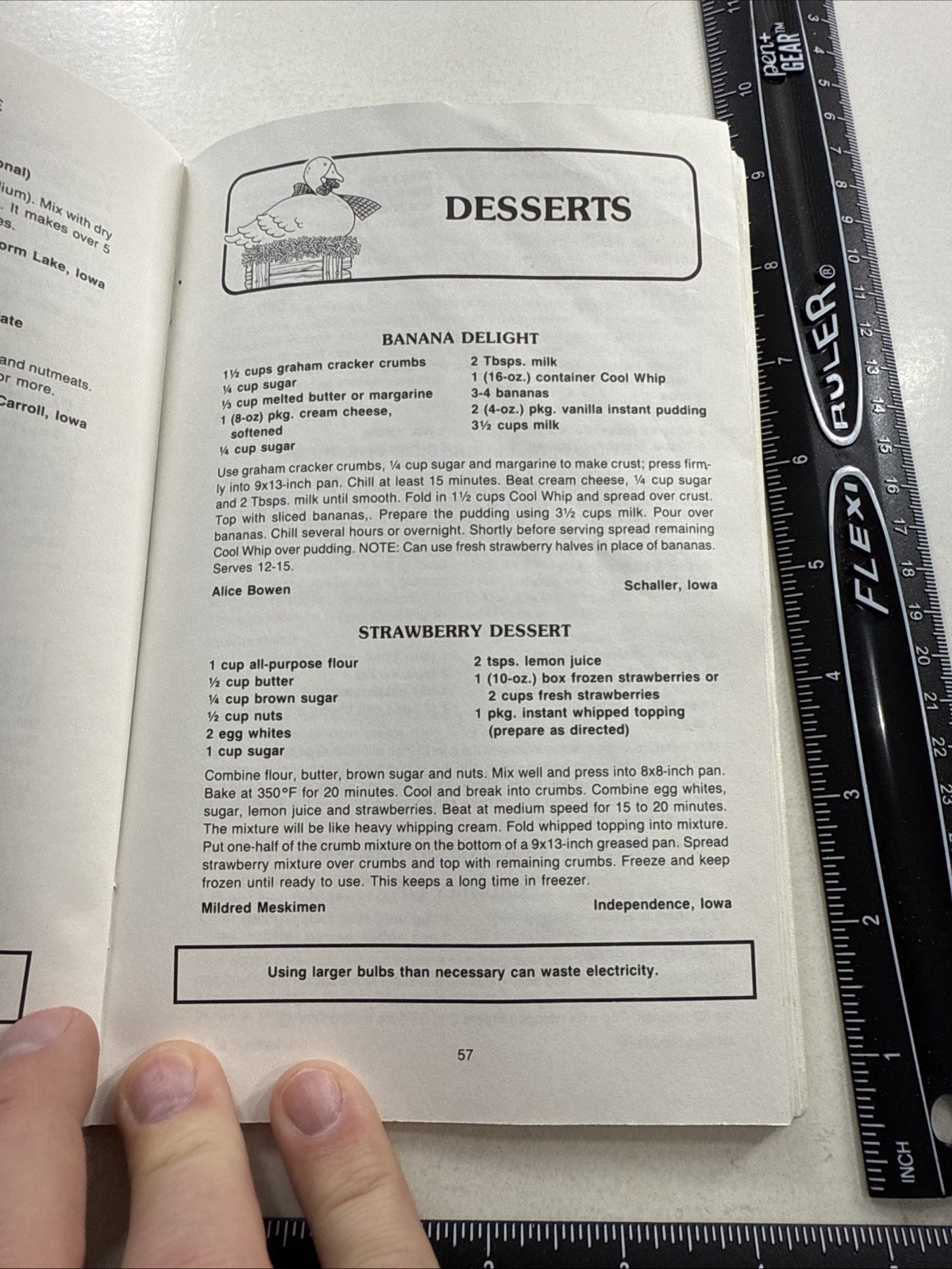 Iowa Holiday Cookbook Christmas ethnic VTG Dutch Raisin cookie Danish Abelskiver