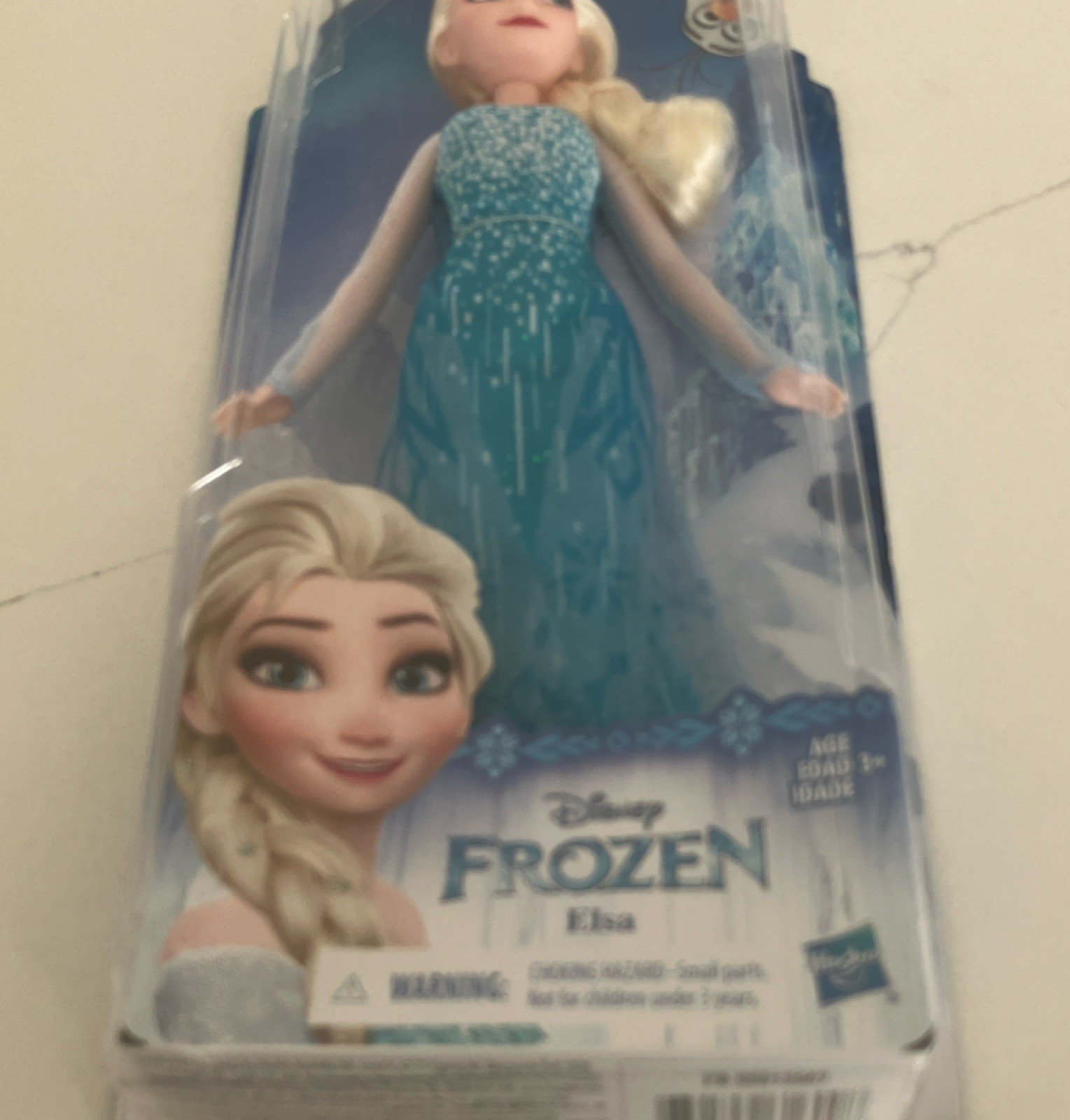 Hasbro Disney Frozen Elsa Fashion Doll Blonde Hair Blue Eyes