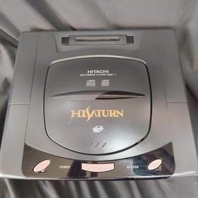 HITACHI Hi Saturn MMP-1 Console,Hi-saturn card, AV & Power cable set, Working