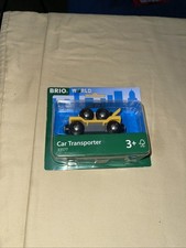 World 33577 - Car Transporter - 2 Piece Wooden Train Set  's Imagination Ign...