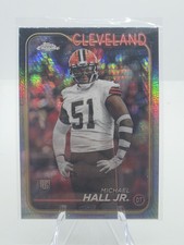 2024 Topps Chrome Football - MICHAEL HALL JR. (RC) - PRISM REFRACTOR #268