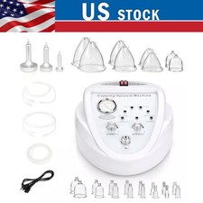 Electric Breast Enlargement Butt Lift Tool Vacuum Therapy Machine Lymph Detox US
