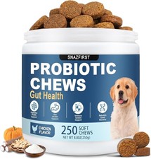 Probiotics for Dogs, Dog Probiotics Chews for Digestive Health Gut Health, ...