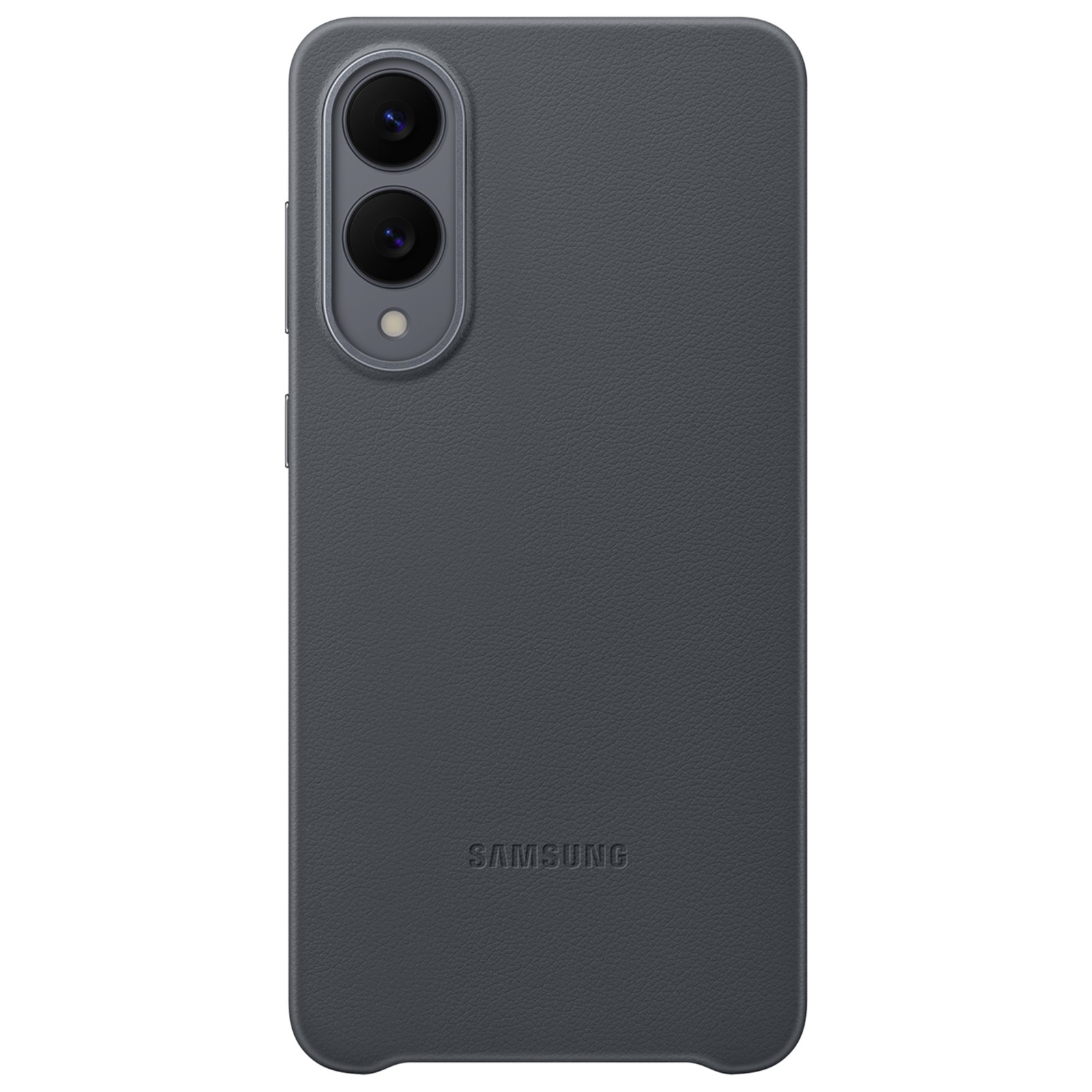 Coque Samsung Galaxy S25 Edge en cuir noir pour vos déplacements