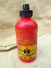 Vintage IH Canton Works Fire Extinguisher International Harvester, rare, empty