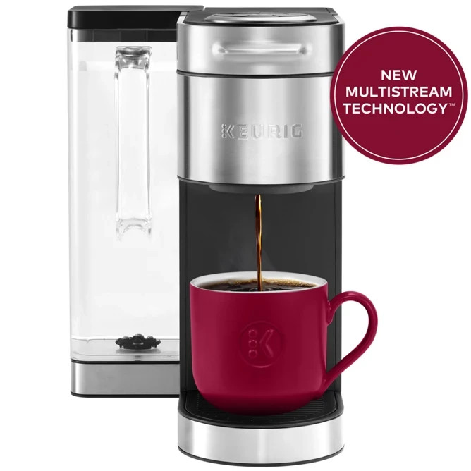 K-Supreme Plus SMART Coffee Maker, Single Serve K-Cup Pod Co