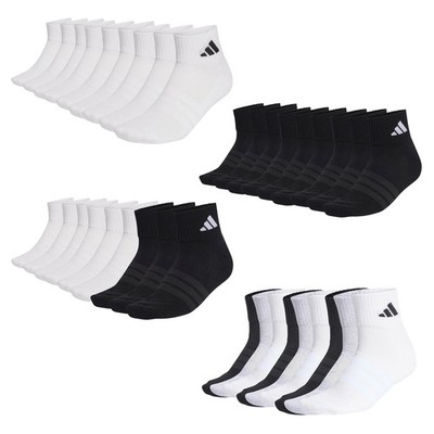 adidas Unisex Quarter Socken, 9er Pack - Cushioned Sportswear Ankle Socks, Lo...