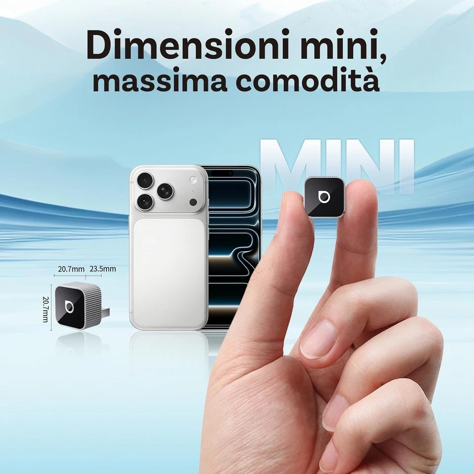 OTTOCAST® Mini Cube 3.0 Adattatore Wireless CarPlay e Android Auto - Immagine 3 di 4