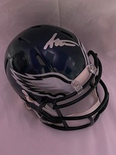 Philadelphia Eagles SEAN MANNION Signed Mini Helmet