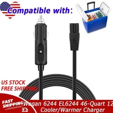Car Charger DC for Wagan 6244 EL6244 46-Quart 12V Thermoelectric Cooler/Warmer