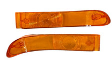 1968 Chrysler 300 Turn Signal Lamp Lenses Nos R L Pair 1968 Chrysler 300 Turn Signal Lamp Lenses Nos R L Pair