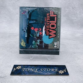 PC Engine PCE Operation Wolf  Hu Card  Japan Action Adventure Battle Retro Game