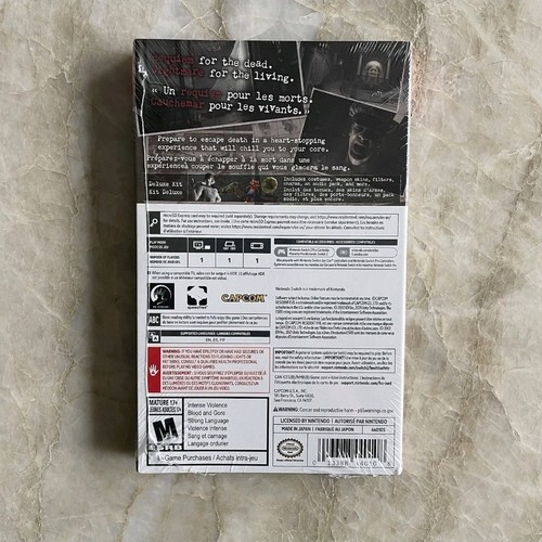 Resident Evil Requiem Deluxe Edition Steelbook Nintendo Switch 2 BRAND NEW GAME - Picture 2 of 2