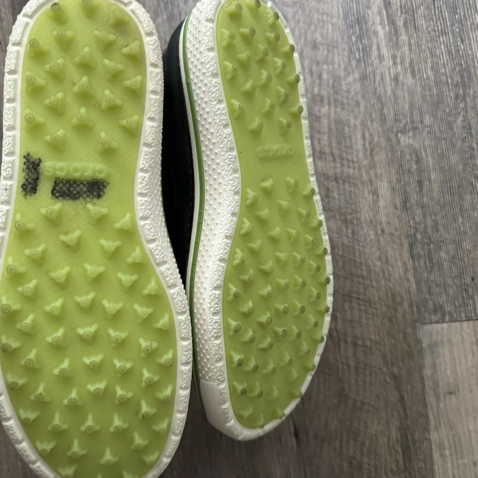 Botines de golf Crocs Hank Haney negros blancos zapatos deportivos para caminar para hombre 8 Foto 4 de 4