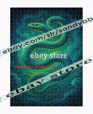 500 piece jigsaw puzzle Serpent Energy Flow with Spiritual Power and Fluid