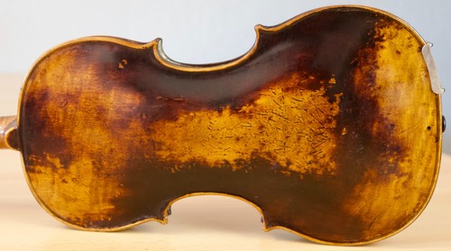 old 4/4 violin Geige viola cello Bratsche fiddle label DIEDERICH ULRICH Nr. 455