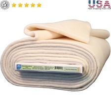 80/20 Cotton Polyester Quilting Batting Craft Material 96in x 9yd No Scrim New