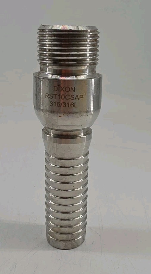 Dixon - RST10CSA - 1" King Crimp Style Threaded End Combination Nipple - Qty 3