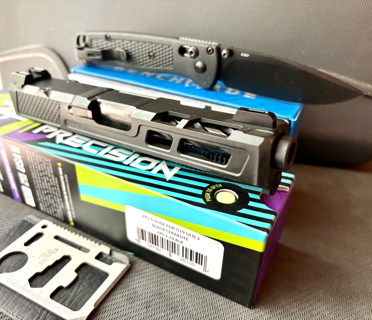 Zaffiri ZPS.5 Glock 19 Gen 3 Custom Slide RMR Cut Complete G19