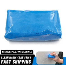 1pc 100g Magic Clay Bar Car Cleaner Detailing Wash Blue Tool Handheld Car Washer