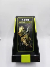 Bass Handheld 5.5" Bottle Opener - New in Box Fishing Gifts