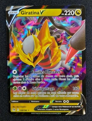 Pokemon Karte: Giratina V Ultra Rare 2022 Verlorener Ursprung 130/196 NM  