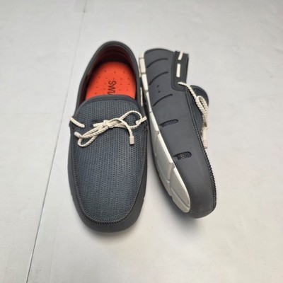 NEW SWIMS men\'s braided lace loafer in basalt grey Braided Lace Loafer for Mens | SWIMS | SWIMS main image 4