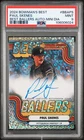 2024 Bowman's Best #BBAPS Paul Skenes Best Ballers Auto-Mini Dia PSA 9