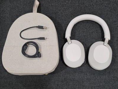 Sony WH-1000XM5 Wireless Noise Canceling Headphones - Silver