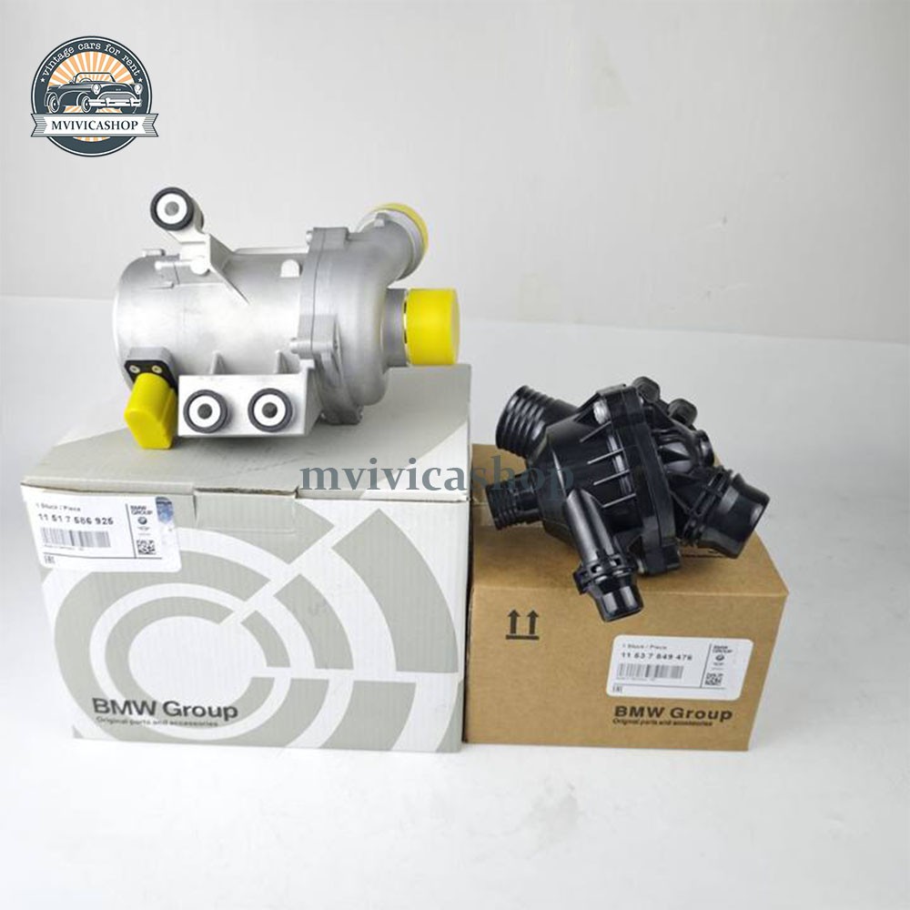 Electric Water Pump & Thermostat 11517586925 for BMW E90 E60 E70 E84 N52 N52N