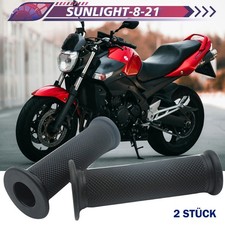 22mm Lenkergriffe Griffgummi Schwarz für Mot...
