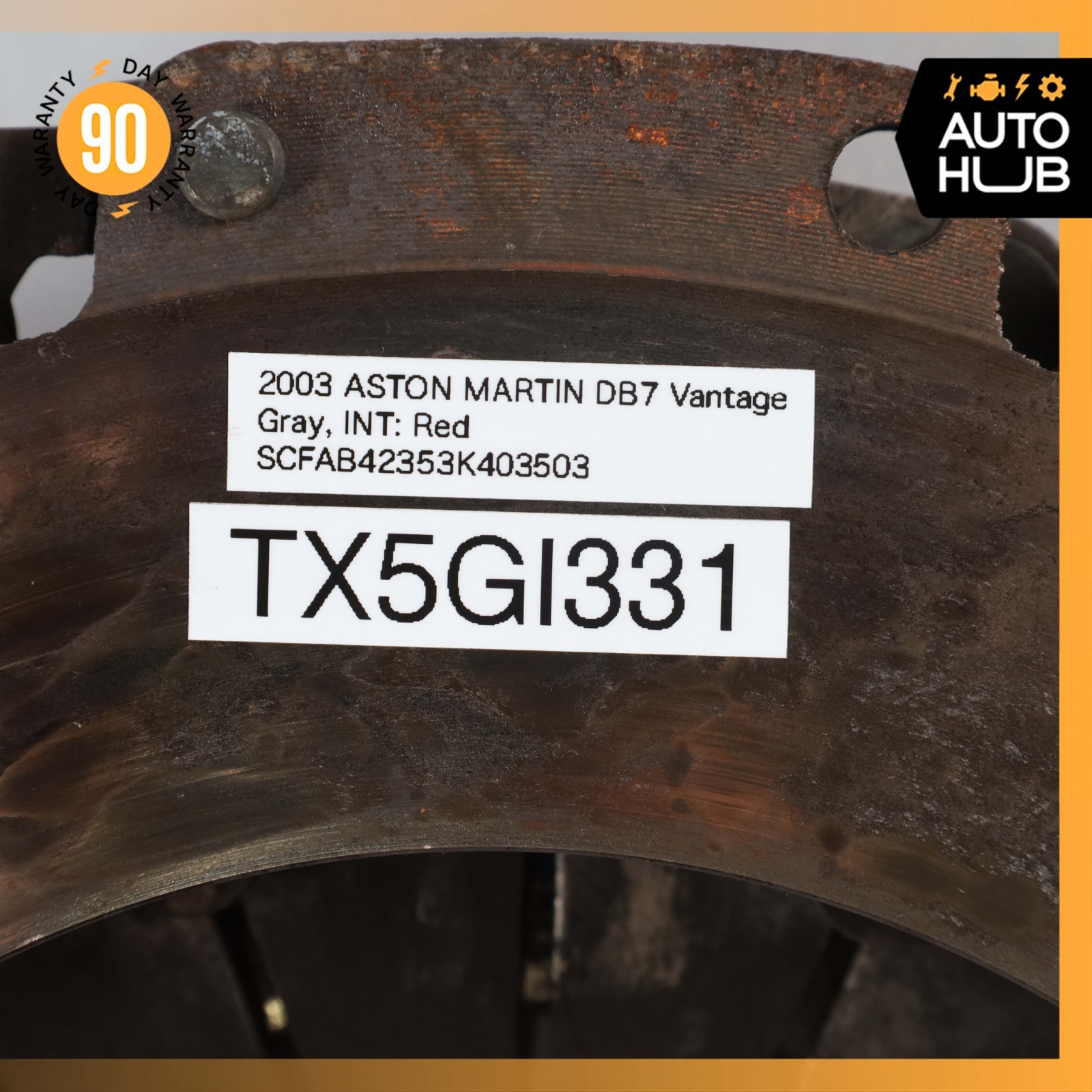 00-16 Aston Martin DB7 Vantage 5.9L Manual Transmission Clutch Housing OEM 35k