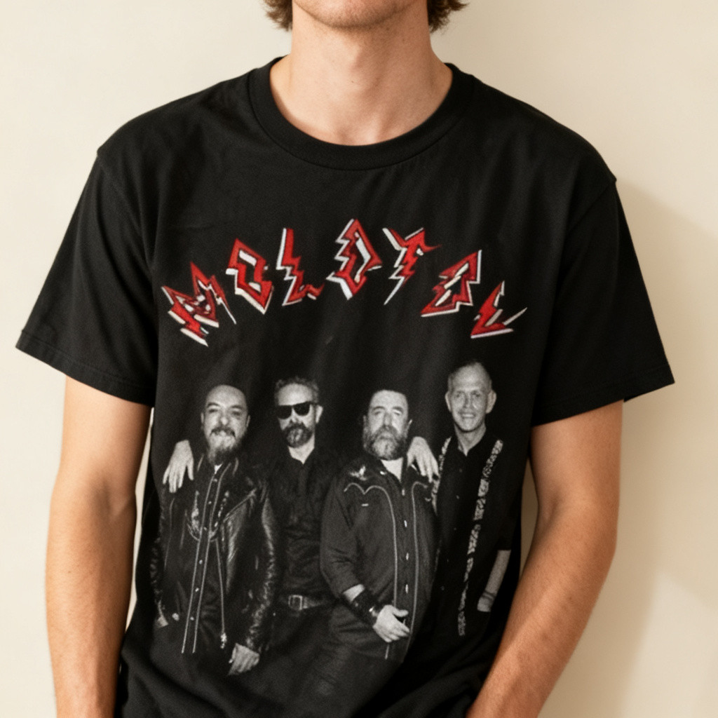 MOLOTOV Band Tour Concert 2025 Black All Size Shirt NWT