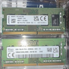 16GB 2x8GB DDR4 3200MHz SODIMM Laptop RAM Kingston SK Hynix PC4-3200AA