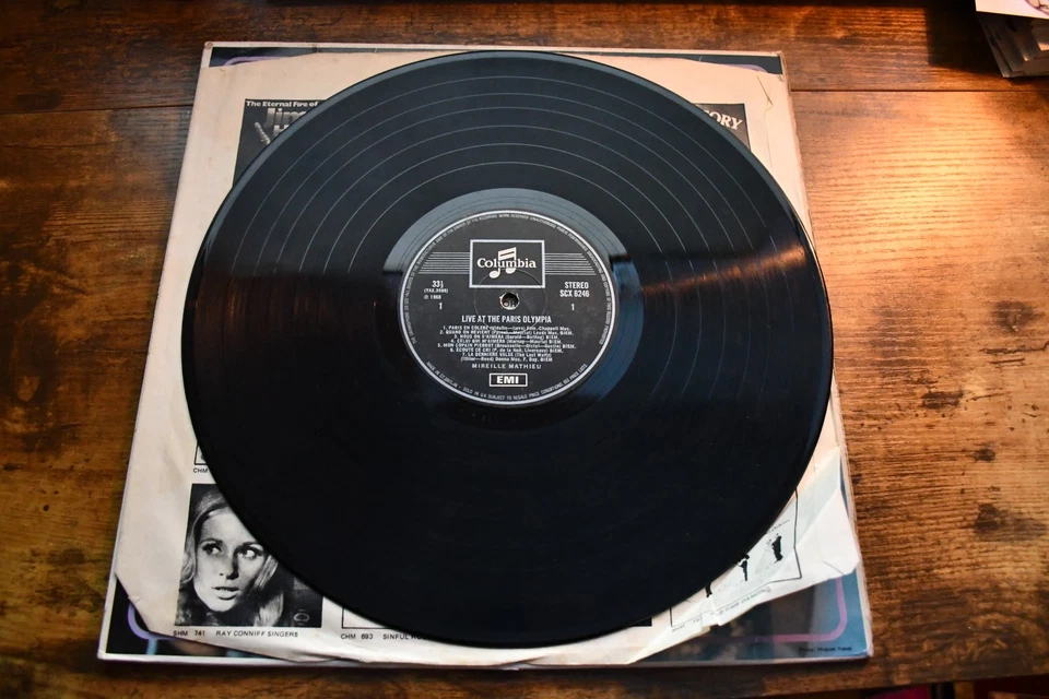 Mireille Mathieu - Live At The Paris Olympia - SCX 6246 - French Chansons - Image 3 of 3